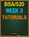 BSA/520 Week 3 Discussion Question